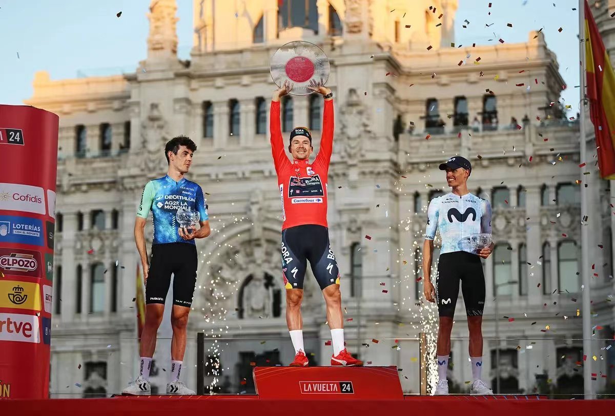 Il Bora Team brilla alla Vuelta, Roglic vince il quarto titolo Vuelta della sua carriera